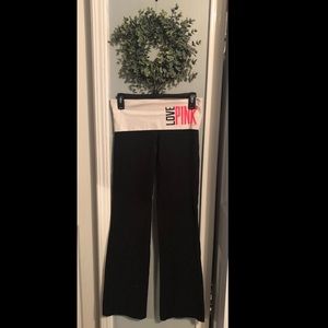 PINK brand black yoga pants